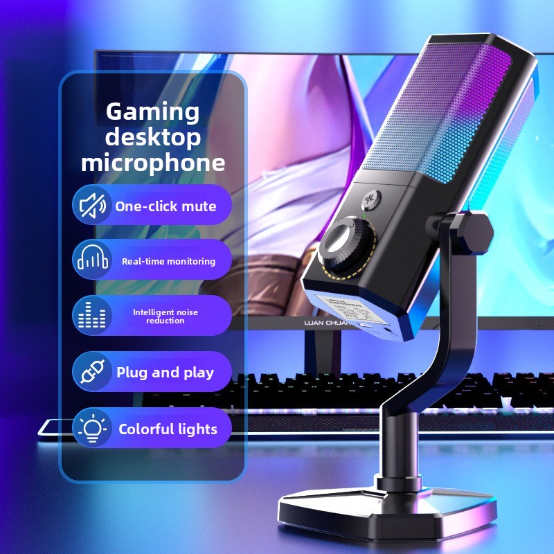 RGB Microphone Game E-sports L - огляд і ціна Esports & Gaming Optics Gmbh