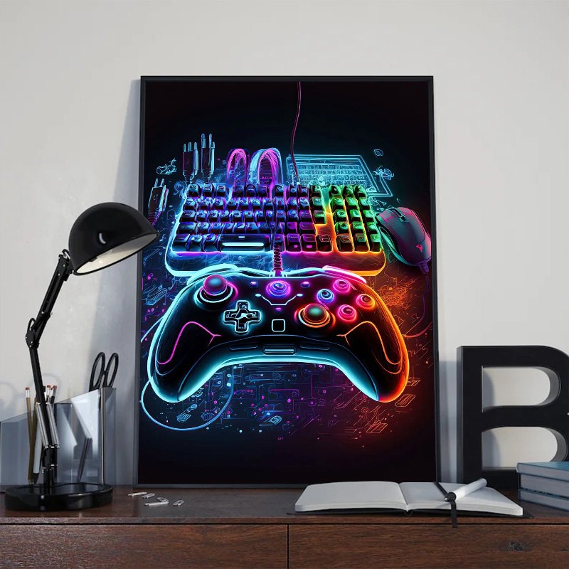 Modern Neon Pop Cool Gaming Wa - огляд і ціна Esports Gaming Houses