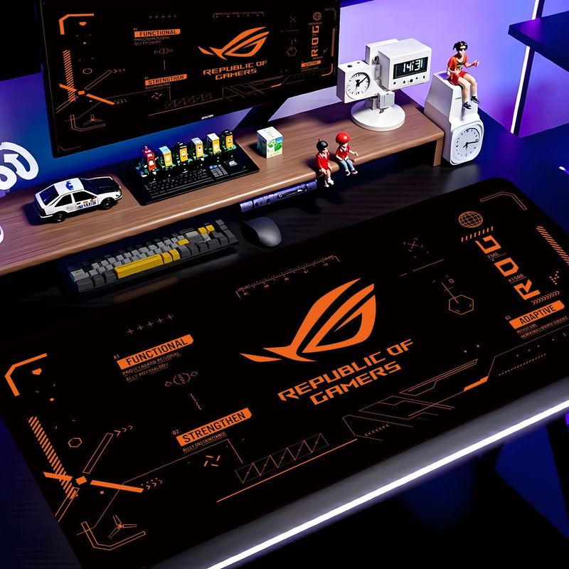 VIKAMA Black Pink ROG Tech Cir - огляд і ціна Esports Gaming Logos
