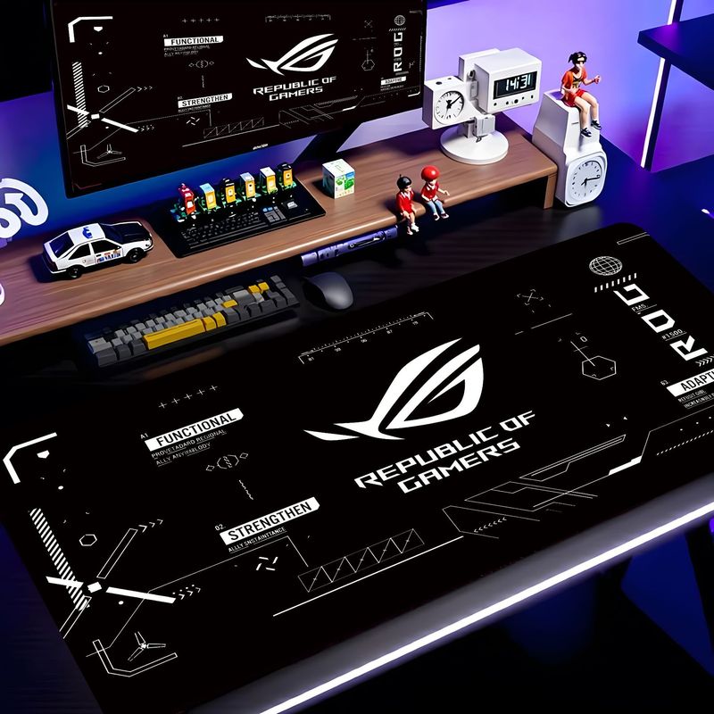 VIKAMA Black Pink ROG Tech Cir - огляд і ціна Esports Gaming Logos