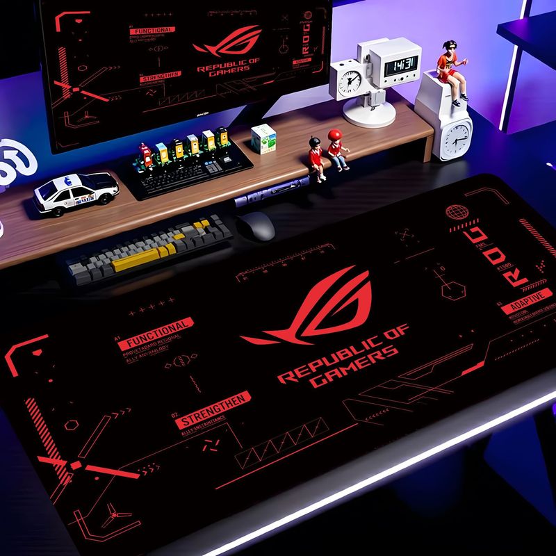 VIKAMA Black Pink ROG Tech Cir - огляд і ціна Esports Gaming Logos